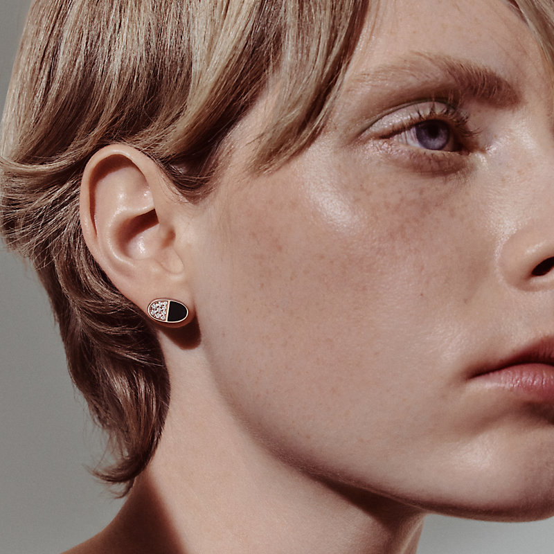 Chaine d'ancre Verso earrings | Hermès USA